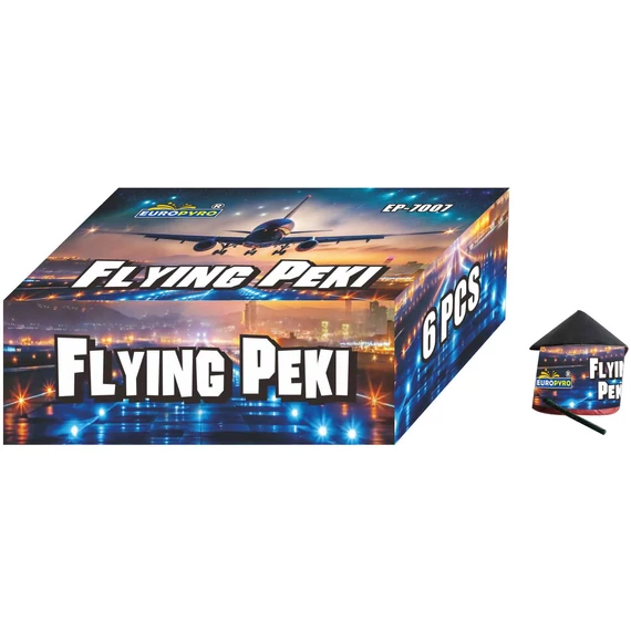 Flying Peki - kis UFO (6db)
